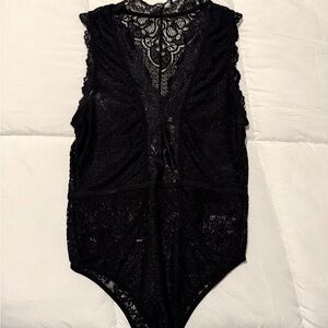 Black Lace Bodysuit from Baltic Born